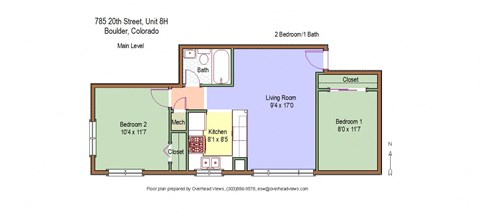 765 & 785 20th St 1-3 Beds Apartment, Boulder for Rent - Photo Gallery 11